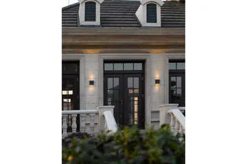 Achlyness Vegglampe LED - Hvit - Hage - Utemiljø - Entré - Entrébelysning