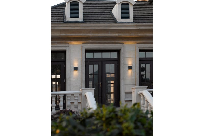 Achlyness Vegglampe LED - Hvit - Hage - Utemiljø - Entré - Entrébelysning