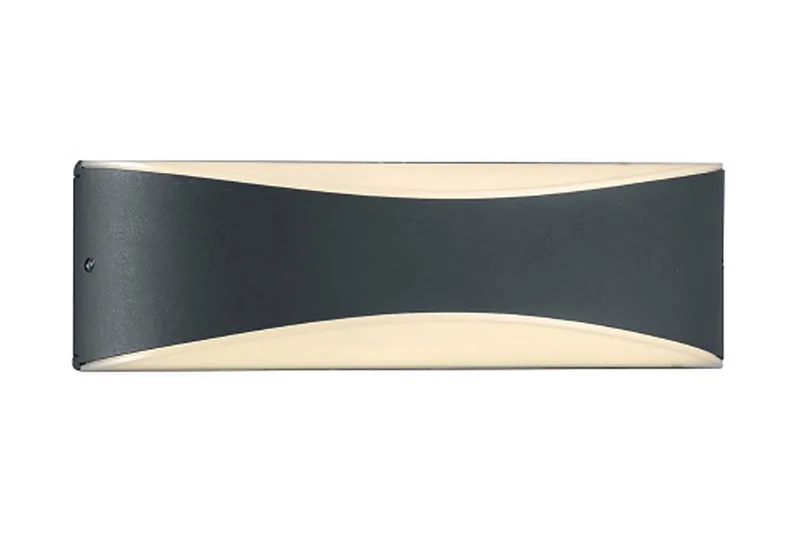 Arendsee Vegglampe LED - Hvit - Hage - Utemiljø - Entré - Entrébelysning