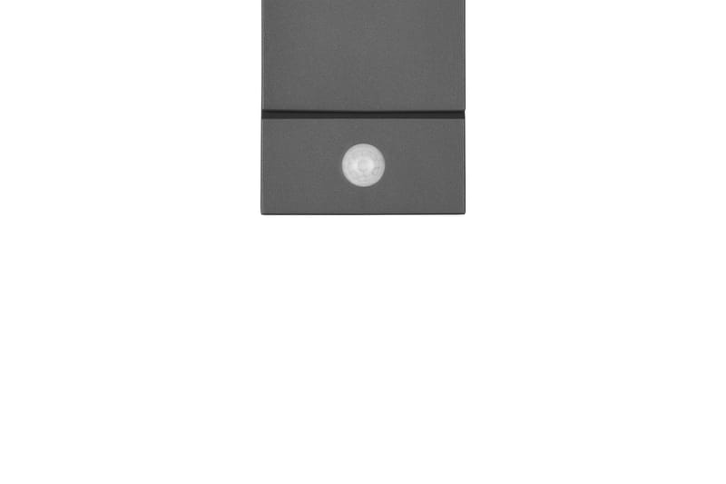 Avon LED-Vegglampe med rørelsesensor 1-del Antrasitt - Hage - Utemiljø - Entré - Entrébelysning