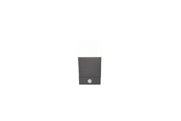 Avon LED-Vegglampe med rørelsesensor 1-del Antrasitt - Hage - Utemiljø - Entré - Entrébelysning