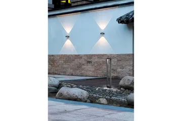 Bodley Vegglampe LED - Hvit - Hage - Utemiljø - Entré - Entrébelysning