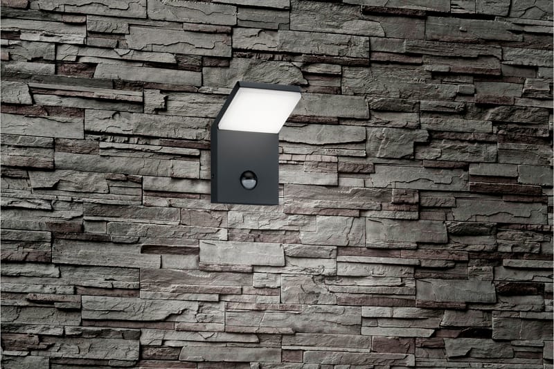 Kanter Vegglampe LED - Hvit - Hage - Utemiljø - Entré - Entrébelysning