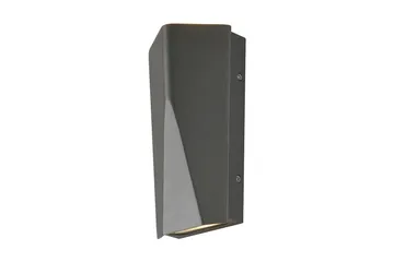 Kerwick Vegglampe LED - Hvit - Hage - Utemiljø - Entré - Entrébelysning
