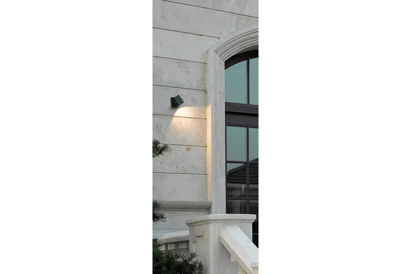 Niedermeier Vegglampe LED - Hvit - Hage - Utemiljø - Entré - Entrébelysning