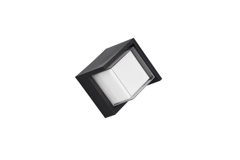 Puno LED-Vegglampe Neliö Mattsvart - Hage - Utemiljø - Entré - Entrébelysning