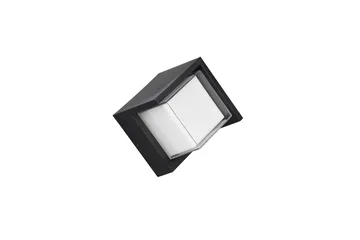 Puno LED-Vegglampe Neliö Mattsvart - Hage - Utemiljø - Entré - Entrébelysning