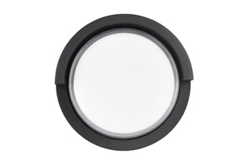 Puno LED-Vegglampe Pyöreä Mattsvart - Hage - Utemiljø - Entré - Entrébelysning