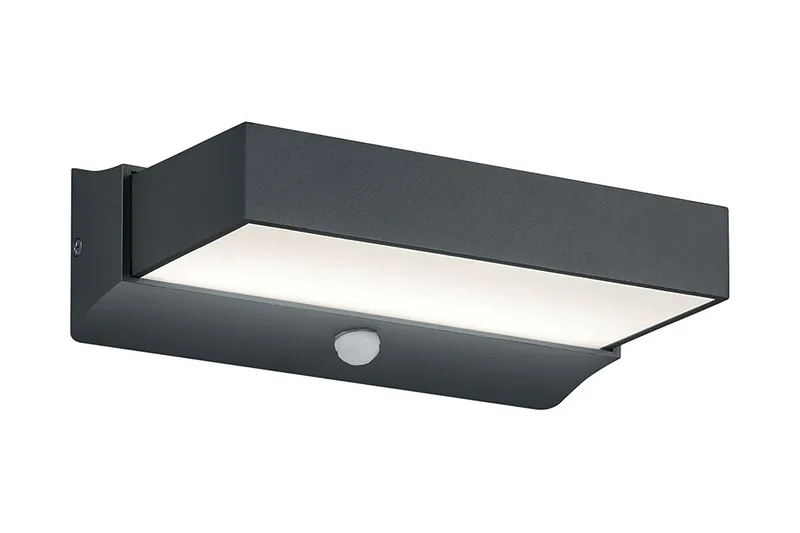 Ruger Vegglampe LED - Hvit - Hage - Utemiljø - Entré - Entrébelysning