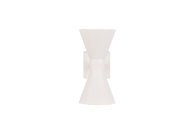 Trio Lighting Ardas Vegglampe 2L GU10 Matt Hvit - Hage - Utemiljø - Entré - Entrébelysning