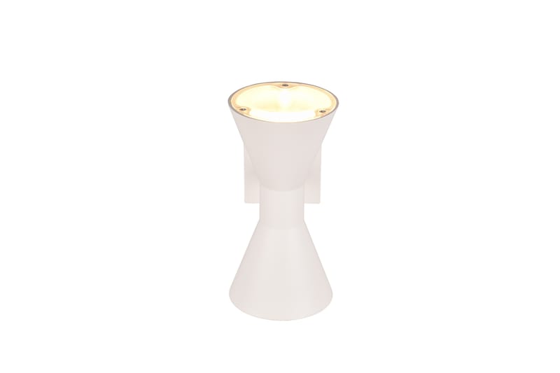 Trio Lighting Ardas Vegglampe 2L GU10 Matt Hvit - Hage - Utemiljø - Entré - Entrébelysning
