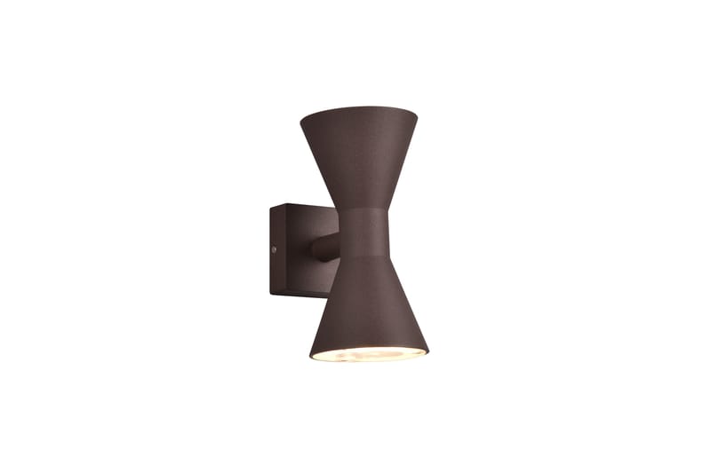 Trio Lighting Ardas Vegglampe 2L GU10 rustikk - Hage - Utemiljø - Entré - Entrébelysning