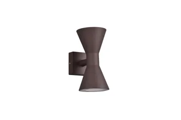 Trio Lighting Ardas Vegglampe 2L GU10 rustikk - Hage - Utemiljø - Entré - Entrébelysning