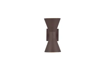 Trio Lighting Ardas Vegglampe 2L GU10 rustikk - Hage - Utemiljø - Entré - Entrébelysning