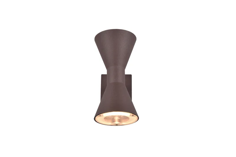 Trio Lighting Ardas Vegglampe 2L GU10 rustikk - Hage - Utemiljø - Entré - Entrébelysning