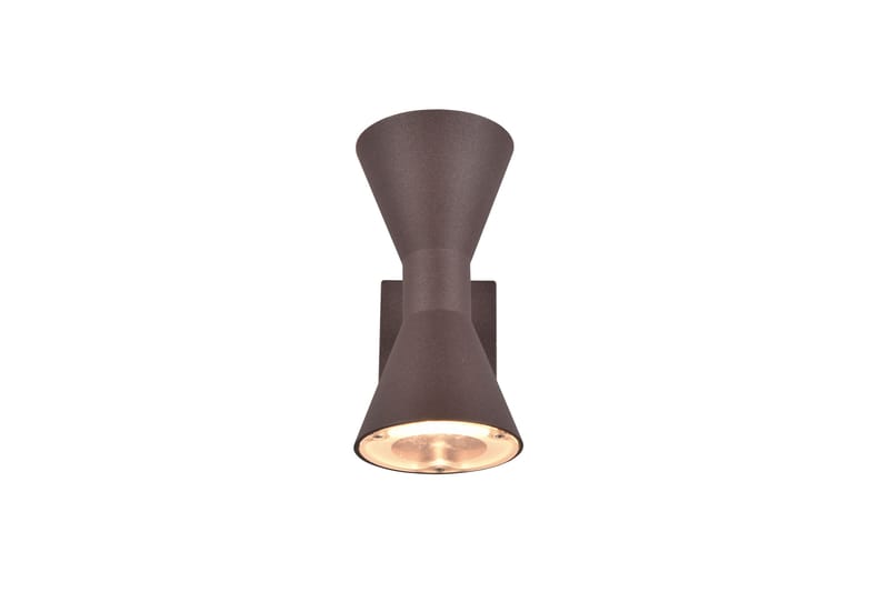 Trio Lighting Ardas Vegglampe 2L GU10 rustikk - Hage - Utemiljø - Entré - Entrébelysning
