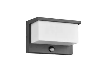 Trio Lighting Nestos LED vegglampe antrasitt bevegelsessensor - Hage - Utemiljø - Entré - Entrébelysning