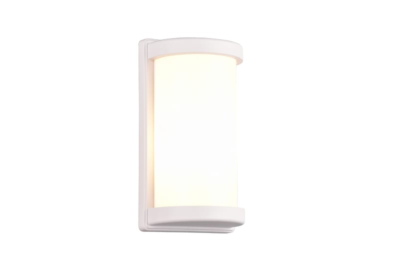 Trio Lighting Puelo vegglampe E27 matt hvit - Hage - Utemiljø - Entré - Entrébelysning