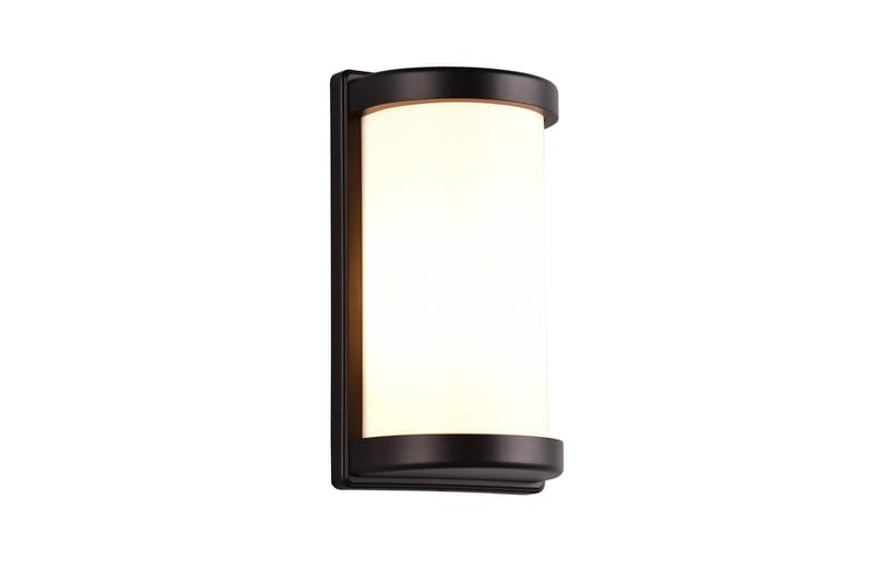 Trio Lighting Puelo Vegglampe E27 Matt Svart - Hage - Utemiljø - Entré - Entrébelysning