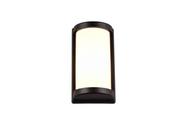 Trio Lighting Puelo Vegglampe E27 Matt Svart - Hage - Utemiljø - Entré - Entrébelysning