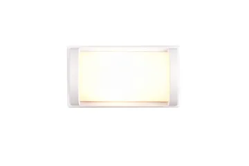 Trio Lighting Puelo vegglampe E27 matt hvit - Hage - Utemiljø - Entré - Entrébelysning