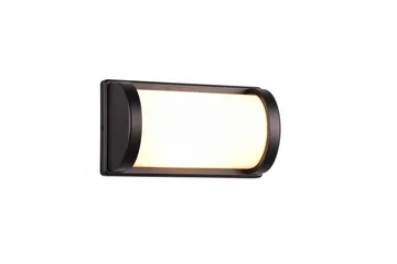 Trio Lighting Puelo Vegglampe E27 Matt Svart - Hage - Utemiljø - Entré - Entrébelysning