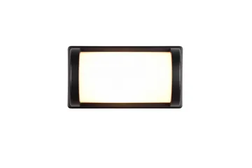 Trio Lighting Puelo Vegglampe E27 Matt Svart - Hage - Utemiljø - Entré - Entrébelysning