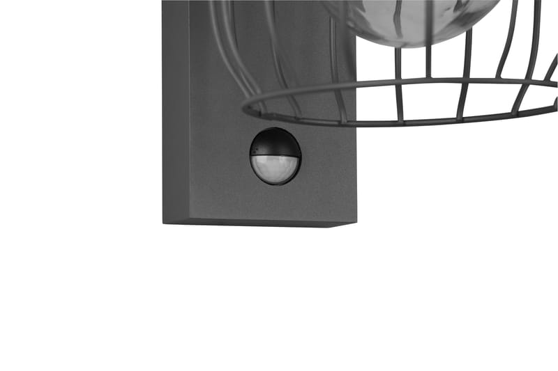 Tuela Vegglampe med rørelsesensor Antrasitt - Hage - Utemiljø - Entré - Entrébelysning
