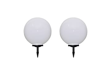 Utendørs LED-lamper for hagesti 2 stk 50 cm med jordpinne - Hage - Utemiljø - Entré - Entrébelysning