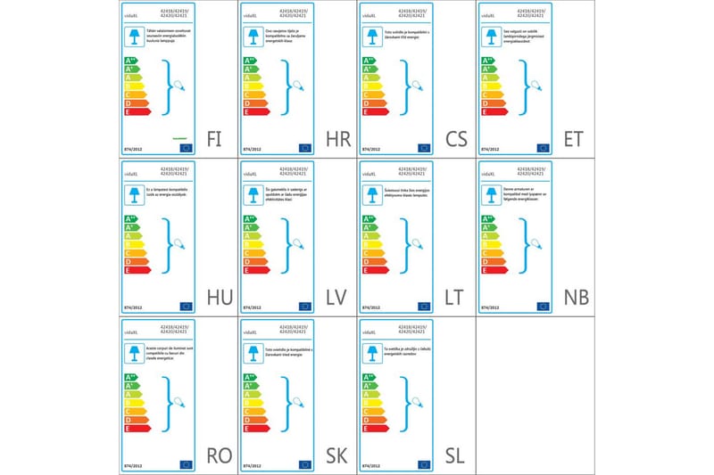 Utendørs vegglampe 2 stk rustfritt stål nedover - Sølv - Hage - Utemiljø - Entré - Entrébelysning