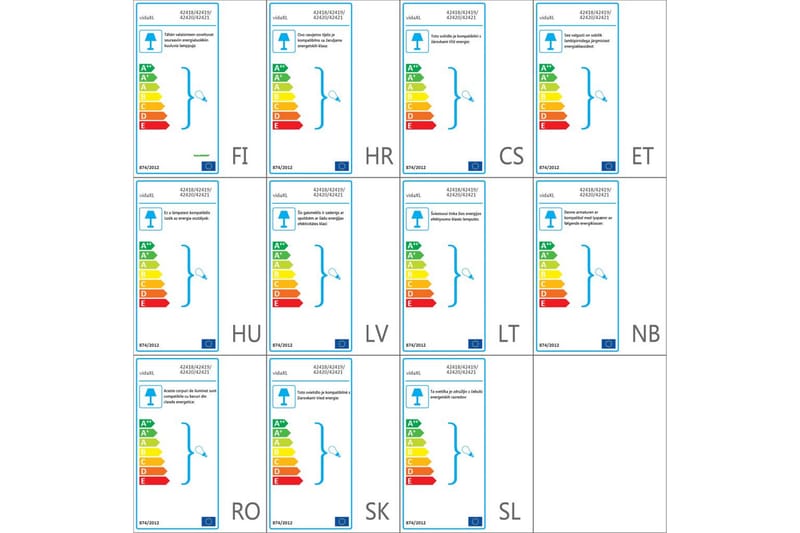 Utendørs vegglampe 2 stk rustfritt stål nedover - Sølv - Utebelysning - Fasadebelysning - Entrébelysning