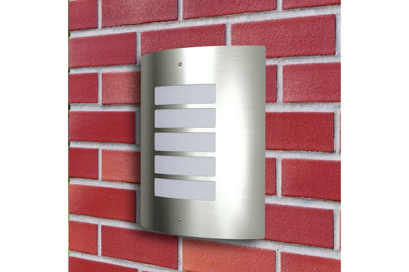 Vanntett Vegglampe for undendørs og innendørs bruk - Sølv - Hage - Utemiljø - Entré - Entrébelysning