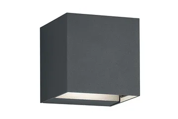 Wilhelmsen Vegglampe LED - Hvit - Hage - Utemiljø - Entré - Entrébelysning