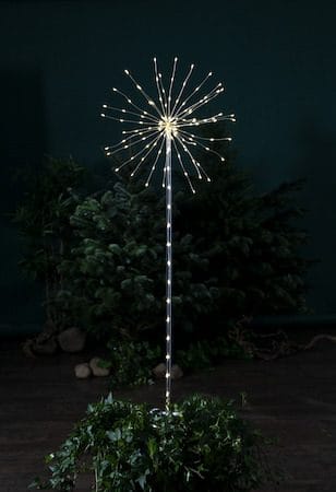 Firework utendørs dekorasjonsbelysning 36 cm - transparent - Hage - Utemiljø - Entré - Entrébelysning