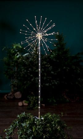 Firework utendørs dekorasjonsbelysning 36 cm - transparent - Hage - Utemiljø - Entré - Entrébelysning