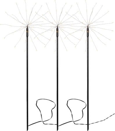 Firework utendørsdekorasjon med belysning - svart - Hage - Utemiljø - Entré - Entrébelysning
