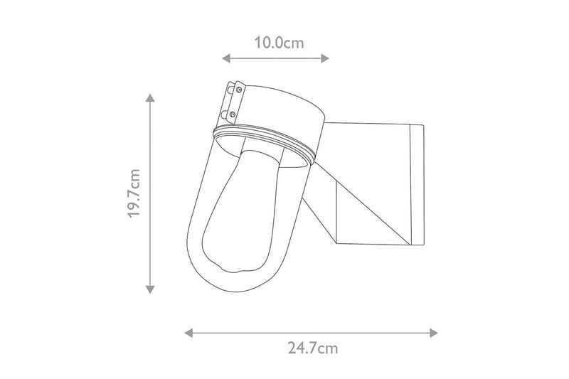Portofino Elstead Lighting Utendørs Vegglampe - Hage - Utemiljø - Entré - Entrébelysning