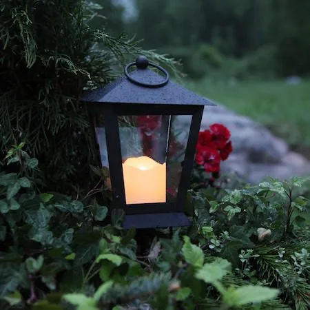 Serene LED-gravlykt 40 cm - svart - Hage - Utemiljø - Entré - Entrébelysning