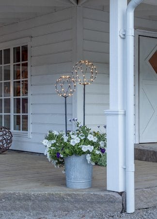 Sphere Black utendørsdekorasjon 250 cm - svart - Hage - Utemiljø - Entré - Entrébelysning
