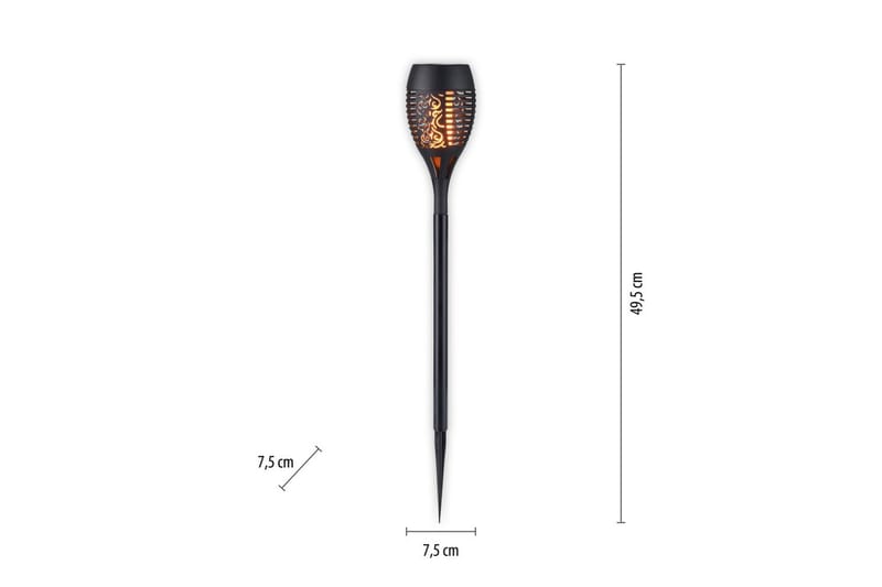 Torch-Sol Just Light Ground Lampe - Hage - Utemiljø - Entré - Entrébelysning