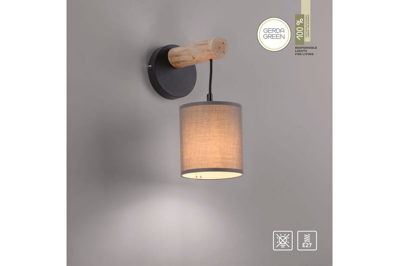 Tribu Just Light Vegglampe - Hage - Utemiljø - Entré - Entrébelysning