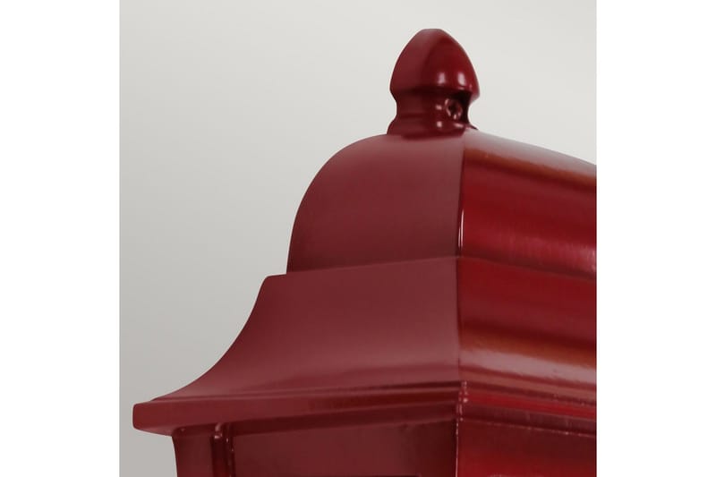 Utendørs vegglampe Elstead Lighting Deco Lane Rød - Rød - Hage - Utemiljø - Entré - Entrébelysning