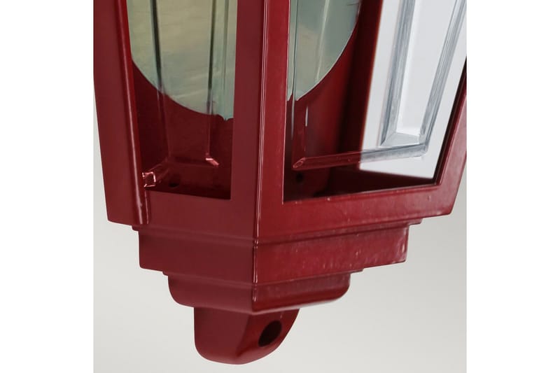 Utendørs vegglampe Elstead Lighting Deco Lane Rød - Rød - Hage - Utemiljø - Entré - Entrébelysning