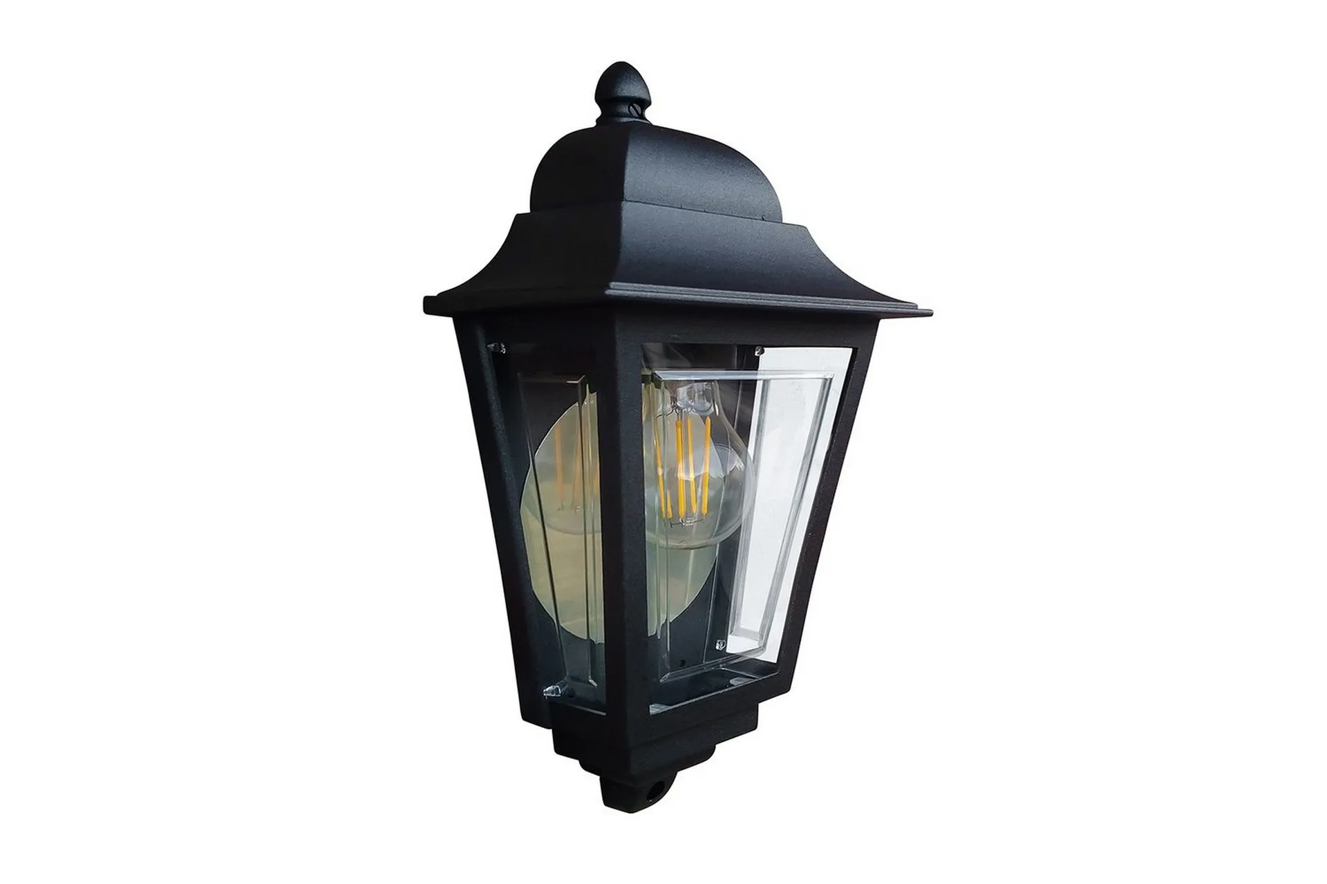 Utendørs vegglampe Elstead Lighting Deco Lane Svart - Svart