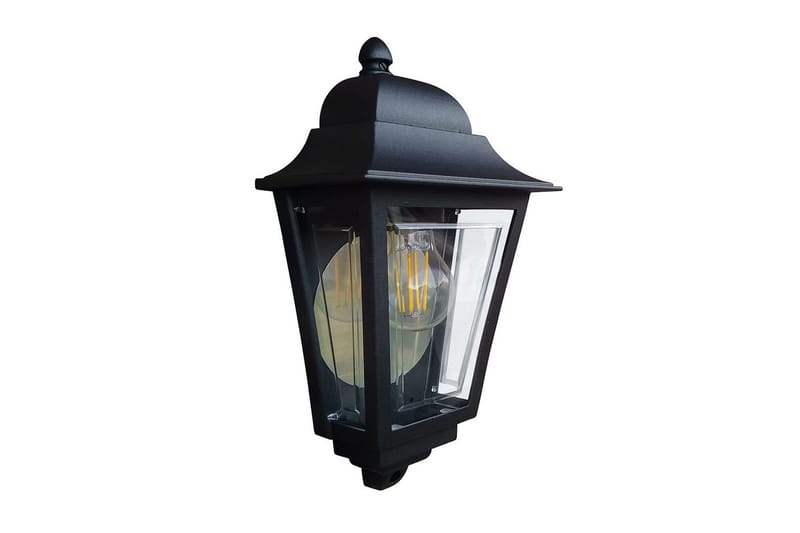 Utendørs vegglampe Elstead Lighting Deco Lane Svart - Svart - Hage - Utemiljø - Entré - Entrébelysning