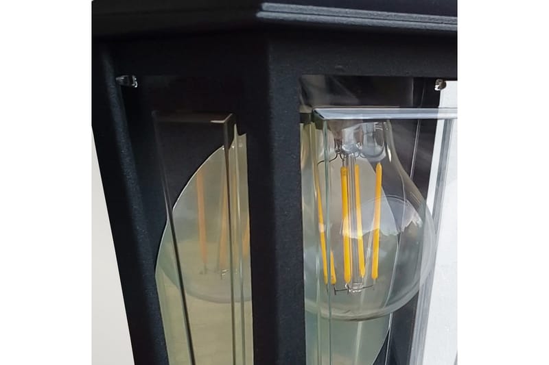 Utendørs vegglampe Elstead Lighting Deco Lane Svart - Svart - Hage - Utemiljø - Entré - Entrébelysning