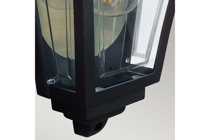 Utendørs vegglampe Elstead Lighting Deco Lane Svart - Svart - Hage - Utemiljø - Entré - Entrébelysning