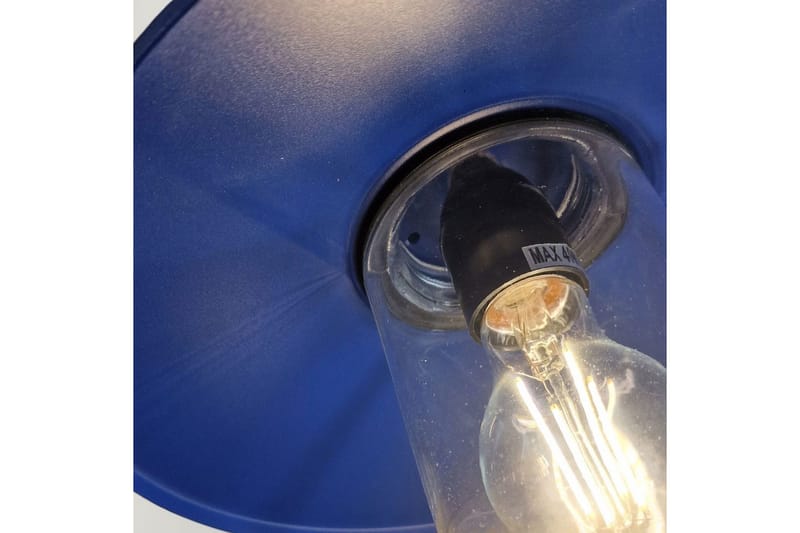 Utendørs vegglampe Elstead Lighting Klampenborg Marineblå - Marineblå - Hage - Utemiljø - Entré - Entrébelysning