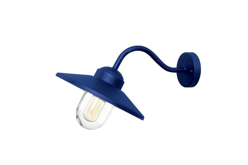 Utendørs vegglampe Elstead Lighting Klampenborg Marineblå - Marineblå - Hage - Utemiljø - Entré - Entrébelysning