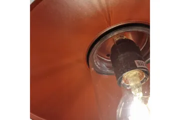 Utendørs vegglampe Elstead Lighting Klampenborg Oksidrød - Oksidrød - Hage - Utemiljø - Entré - Entrébelysning